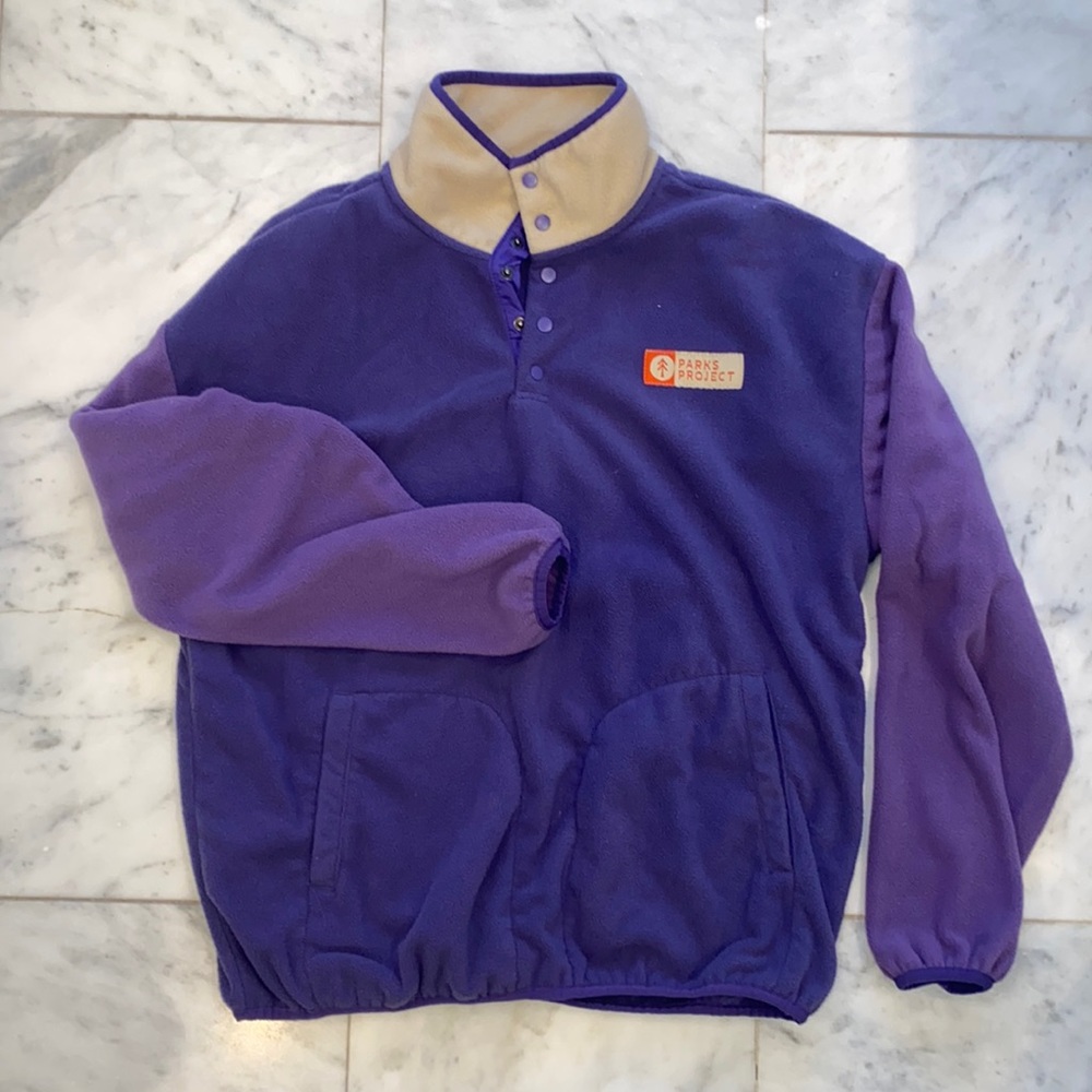 Parks Project Purple Fleece Size Medium